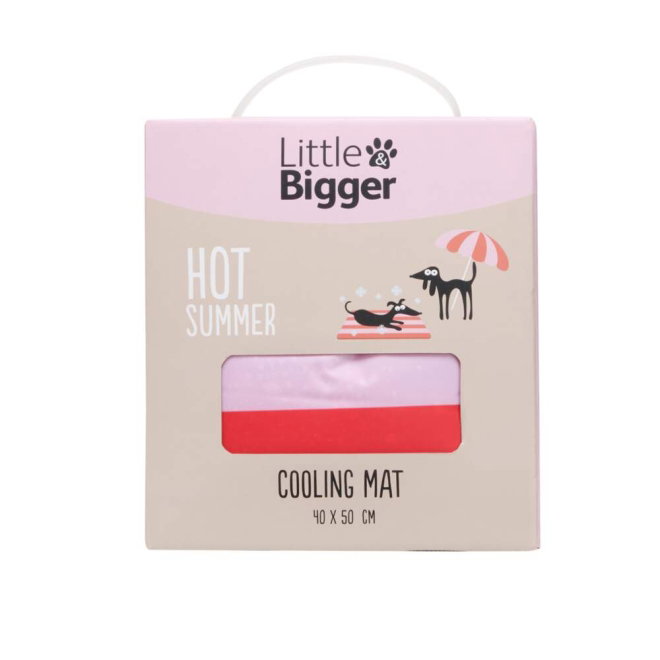 Little&Bigger Hot Summer viilennysmatto juicy pinkki & punainen (40x50cm)