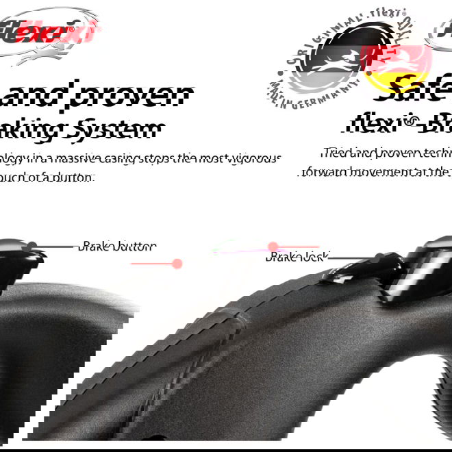 Flexi Giant L Black Edition 8m