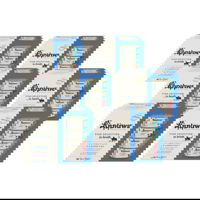 Applaws Cat kala säästöpakkaus 72x70g