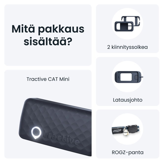 Tractive CAT Mini – kissan GPS ja terveysvahti