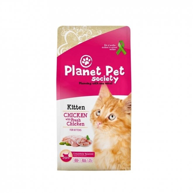 Planet Pet Society Kitten Chicken & Fresh Chicken (7 kg)