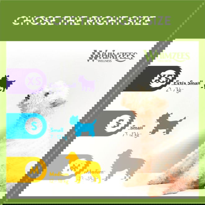 Whimzees Soft Purutikkupakkaus (S)