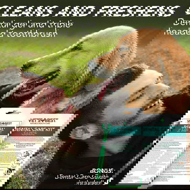 Vets Best Dog Dental Care Kit