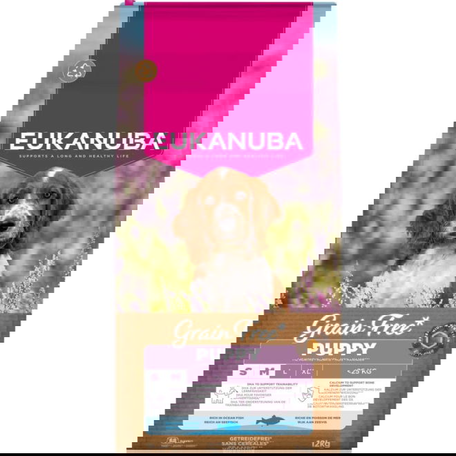 Eukanuba Grain Free Puppy Small & Medium Breed Ocean (12 kg)