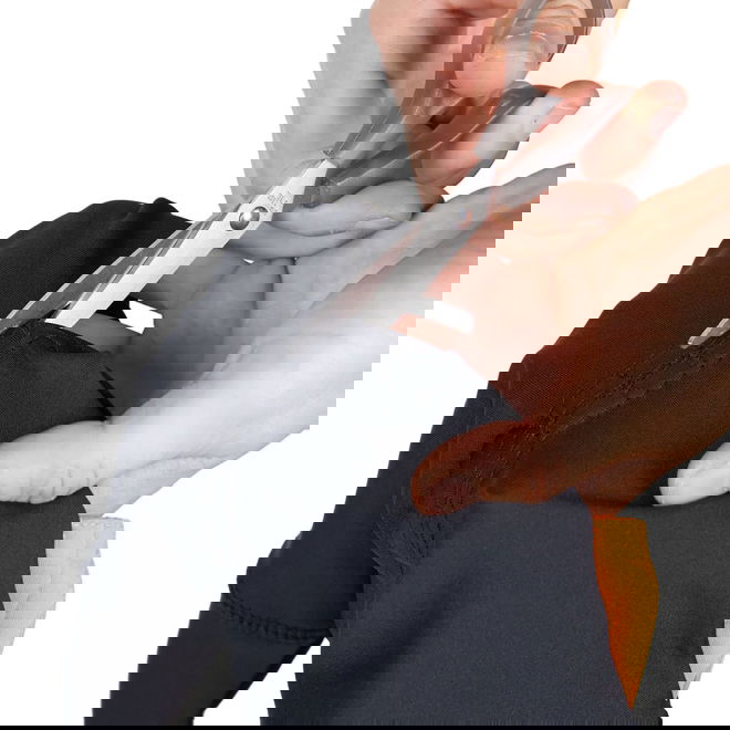 Non-stop dogwear Protector puku F oranssi/musta