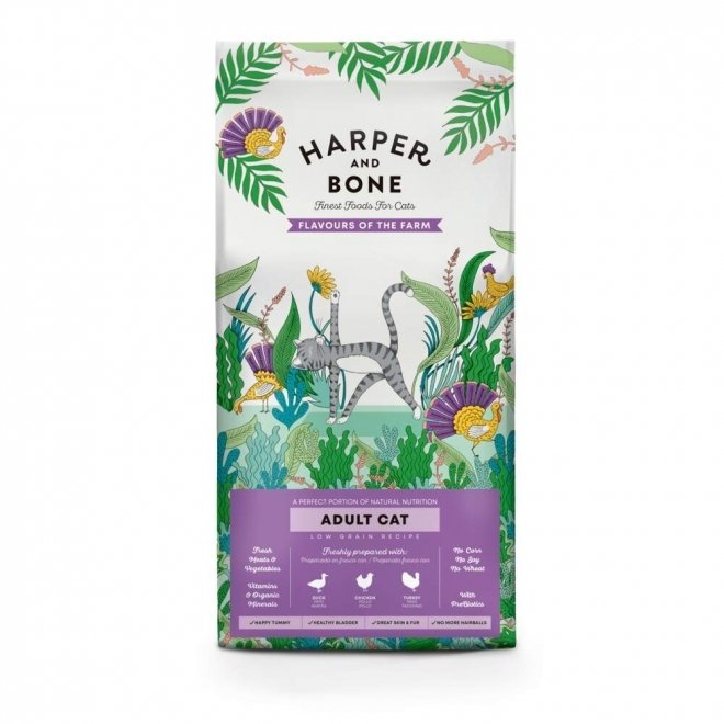 Harper and Bone Cat Adult Flavours Farm