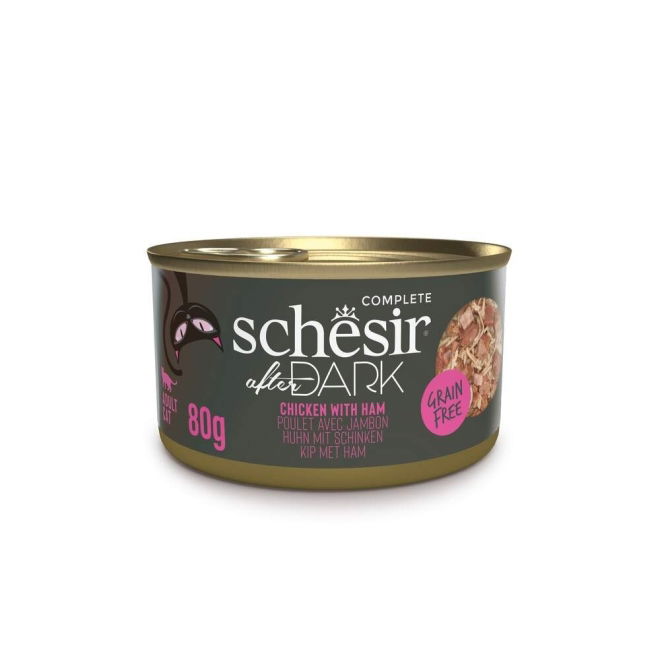 Schesir After Dark Chicken and Ham 80 g