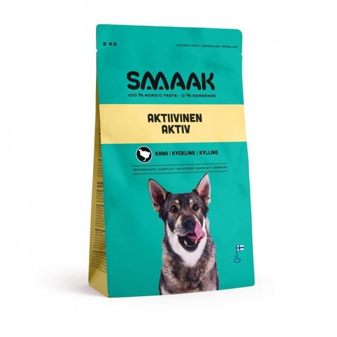 SMAAK Dog Dry Active (2 kg)