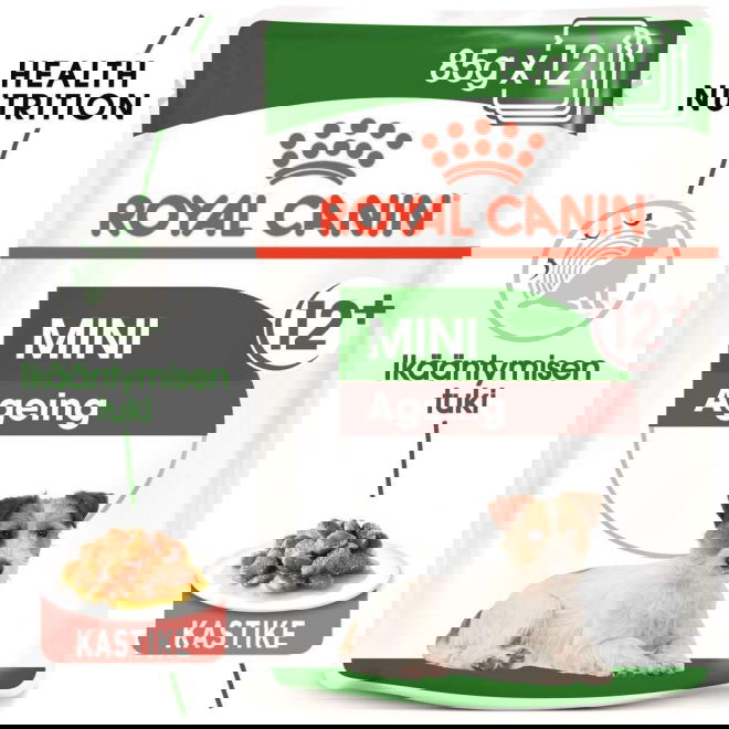 Royal Canin Mini Ageing Gravy koiran märkäruoka 12 x 85 g