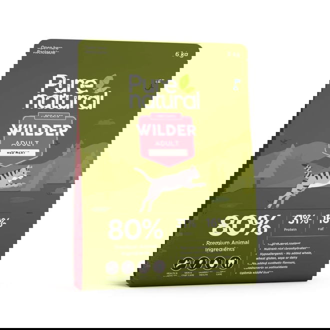 Purenatural Wilder Cat Adult Red Meat (6 kg)