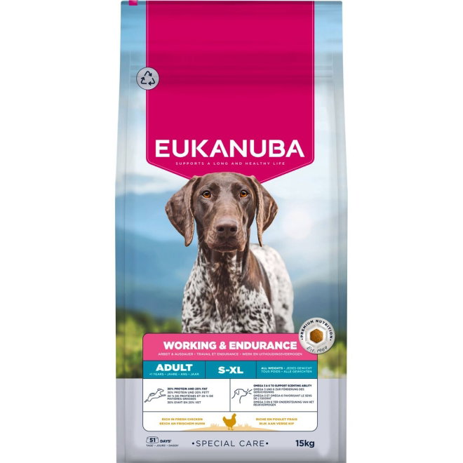 Eukanuba Adult Premium Working & Endurance All Breed (15 kg)