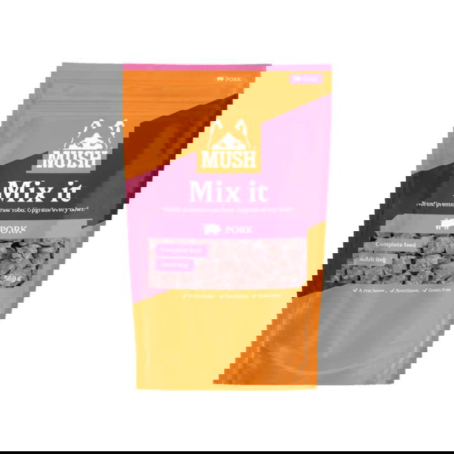 Mush Mix it Sika pakasteraakaruoka