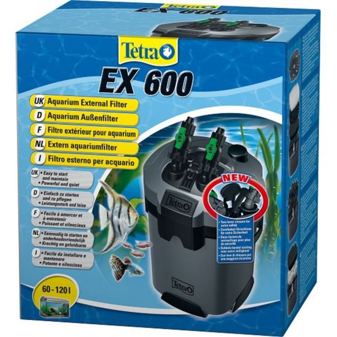 Tetra EX 600 External Filter ulkosuodatin | Akvaario / Suodattimet