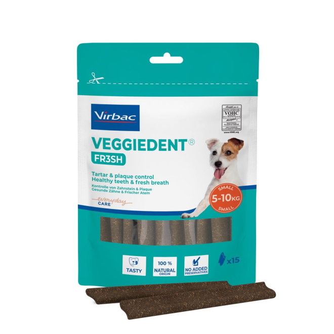 Virbac VeggieDent Fr3sh S, 15 kpl