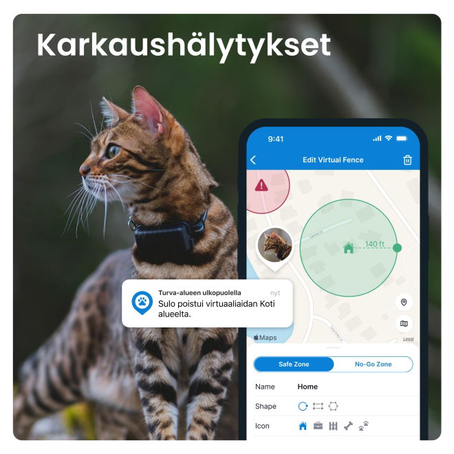 Tractive CAT Mini – kissan GPS ja terveysvahti