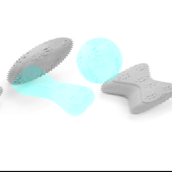 Little&Bigger Puppy Basics luu+pallo 2-pack aqua (Turkoosi)