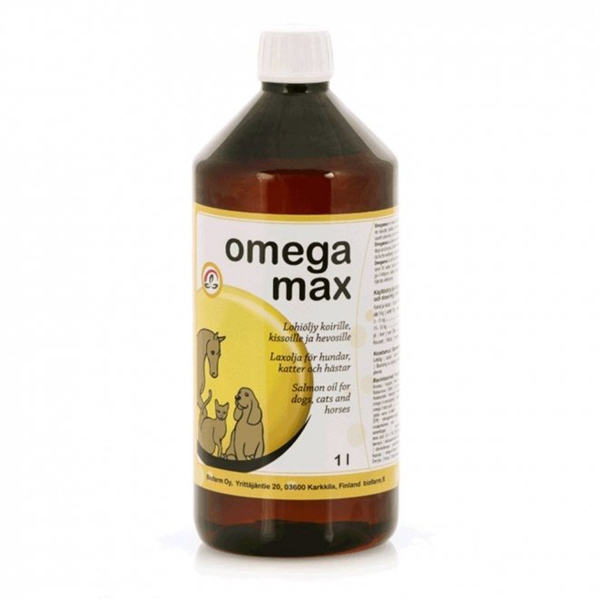 Omegamax lohiöljy 1l