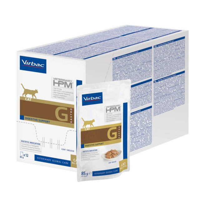 Virbac HPM Cat G1 wet Gastro Digestive Support