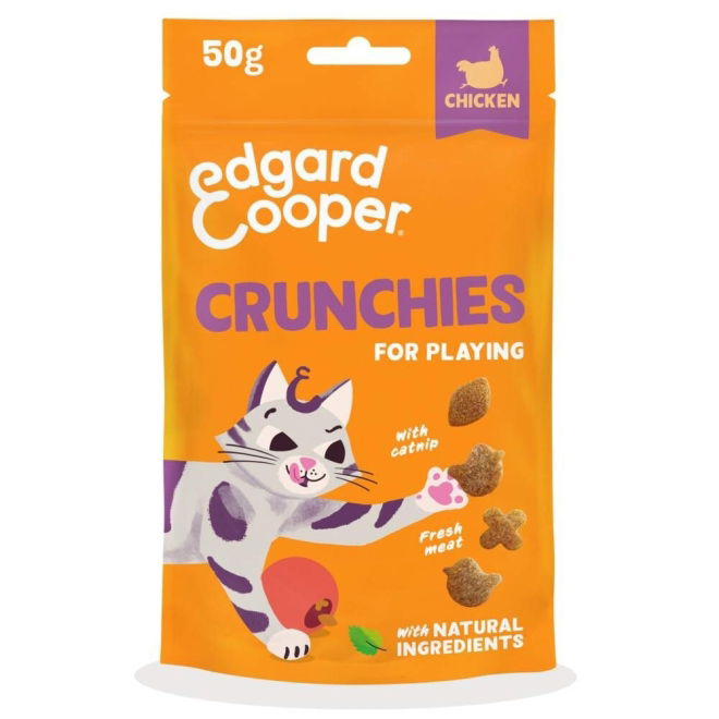 Edgard&Cooper Crunchies kissanherkku kana 50g