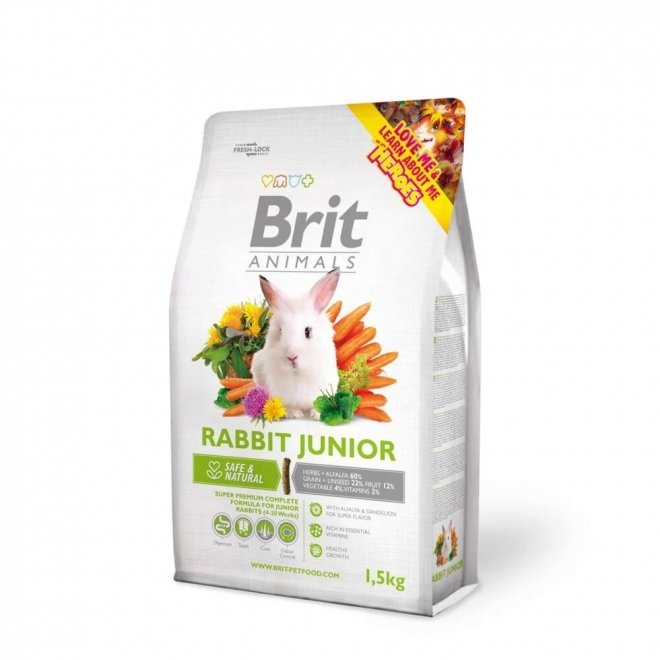 Brit Animals Rabbit Junior Complete (1,5 kg)