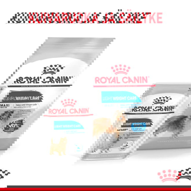 Royal Canin Light weight Care Maxi Adult koiran kuivaruoka