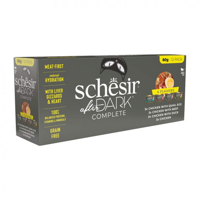 Schesir After Dark Variety Pack 12 x 80 g