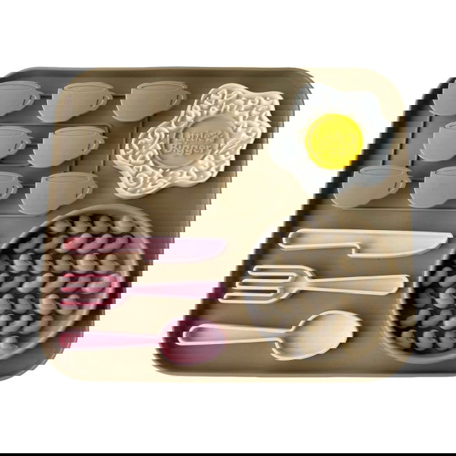 Little&Bigger Breakfast Club virikelautanen aamiainen