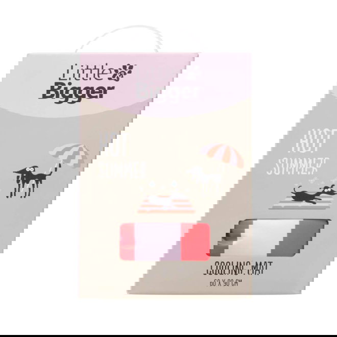 Little&Bigger Hot Summer viilennysmatto juicy pinkki & punainen (60 x 90 cm)