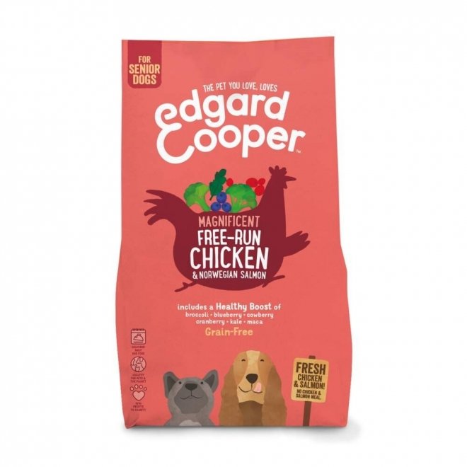 Edgard&Cooper Senior Grain Free Chicken&Salmon (2,5 kg)
