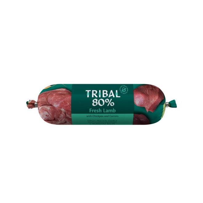 Tribal Dog 80% Lamb Sausage 300g
