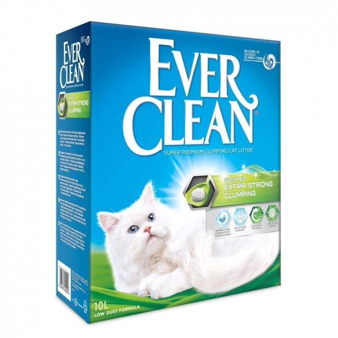 Ever Clean Scented Extra Strong kissanhiekka 10 l