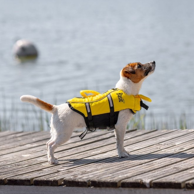 Basic Float Eco 2.0 koiran pelastusliivit, keltainen