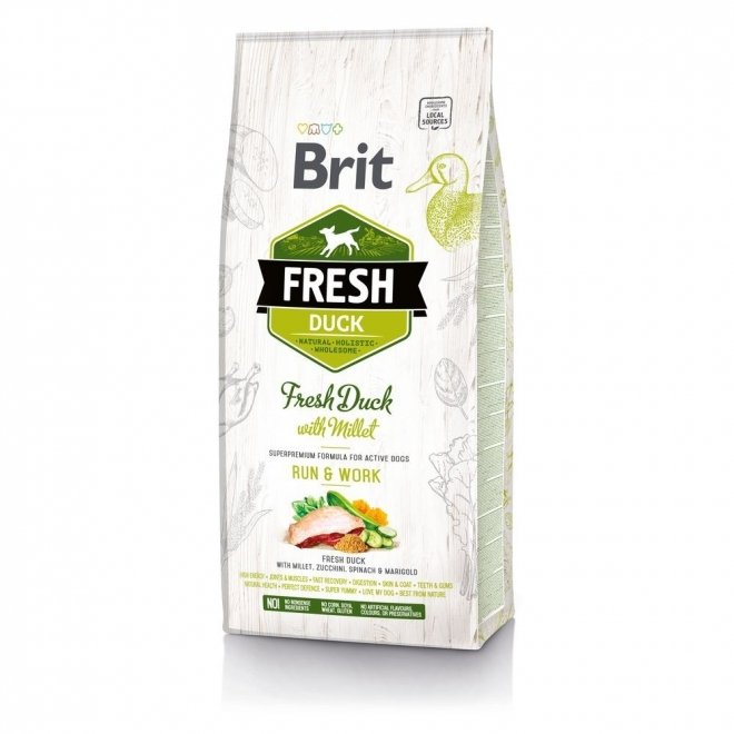 Brit Fresh Duck&Millet Active Run & Work (12 kg)