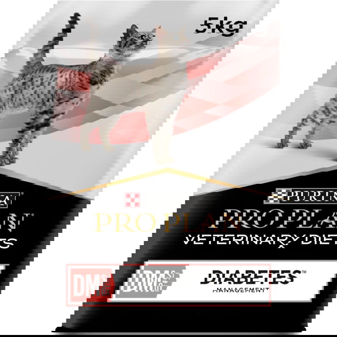 Purina Pro Plan Veterinary Diets Cat DM St/Ox Diabetes Management (5 kg)