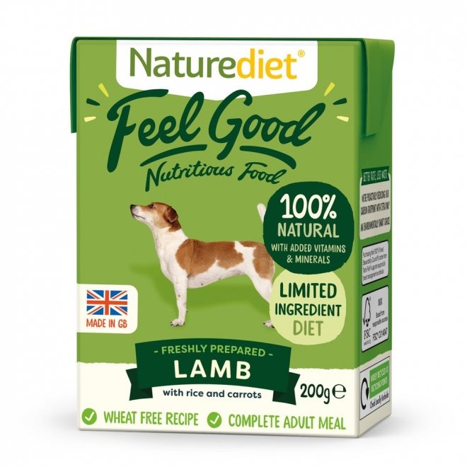 Naturediet Feel Good lammas (200 grammaa)