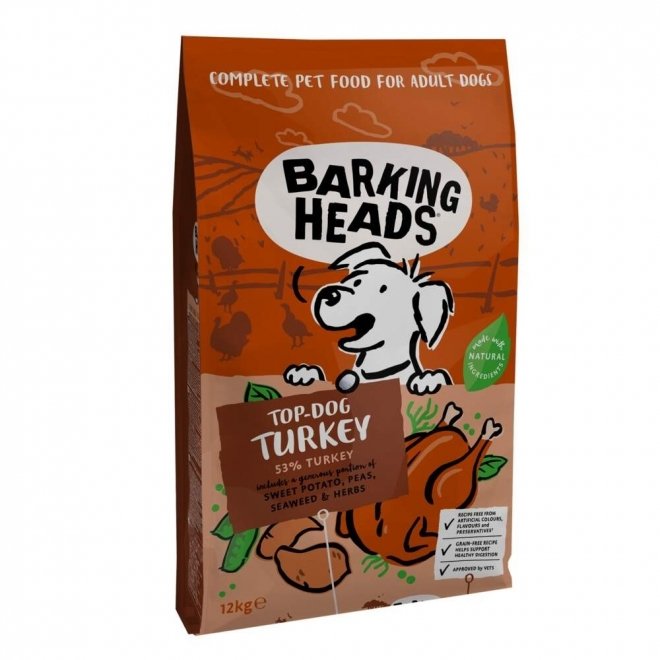 Barking Heads Top Dog Turkey (12 kg)