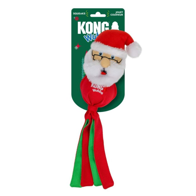 KONG Holiday26 Wubba jouluhahmo lajitelma L