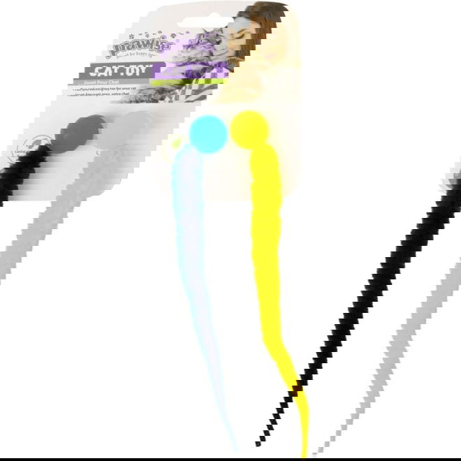 Pawise pomppiva pallo karvah&auml;nn&auml;ll&auml; 2-pack v&auml;rilajitelma