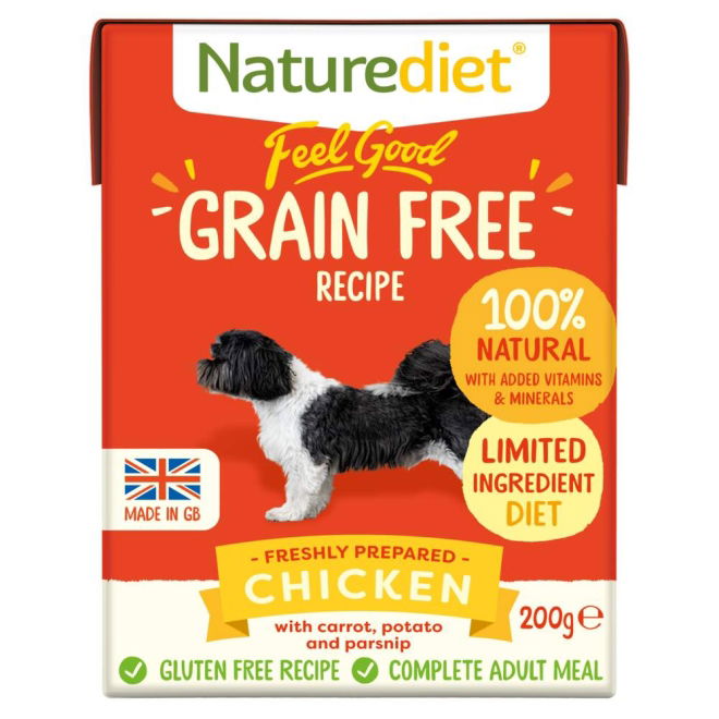 Naturediet Grain Free kana 390g (390 g)