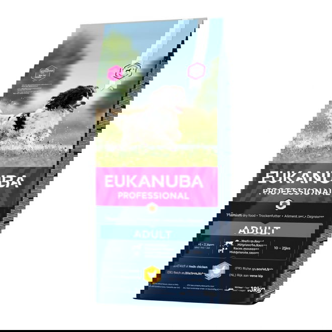 Eukanuba Active Adult Medium Breed 18 kg