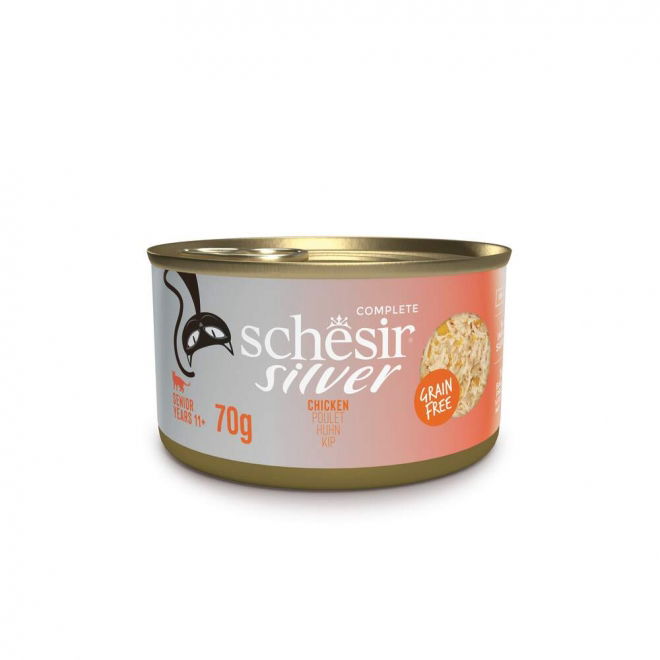 Schesir Silver kana liemessä 70 g