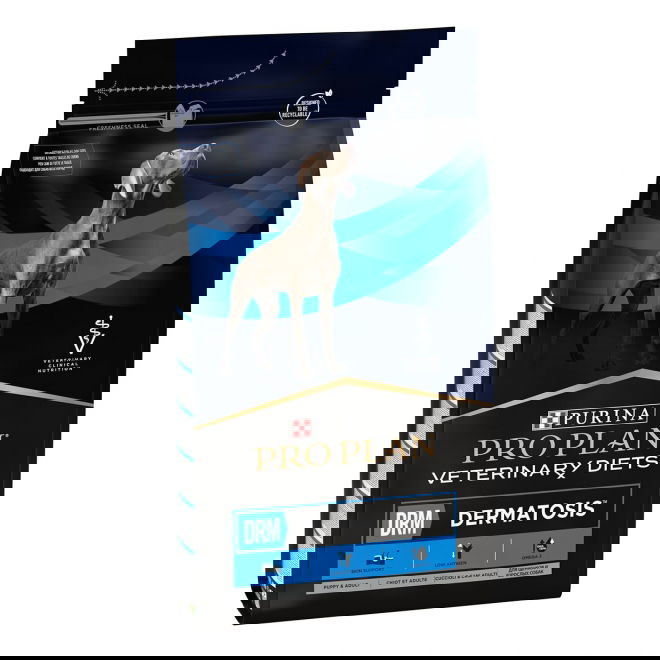 Purina Pro Plan Veterinary Diets Dog DRM Dermatosis 12 kg (3 kg)