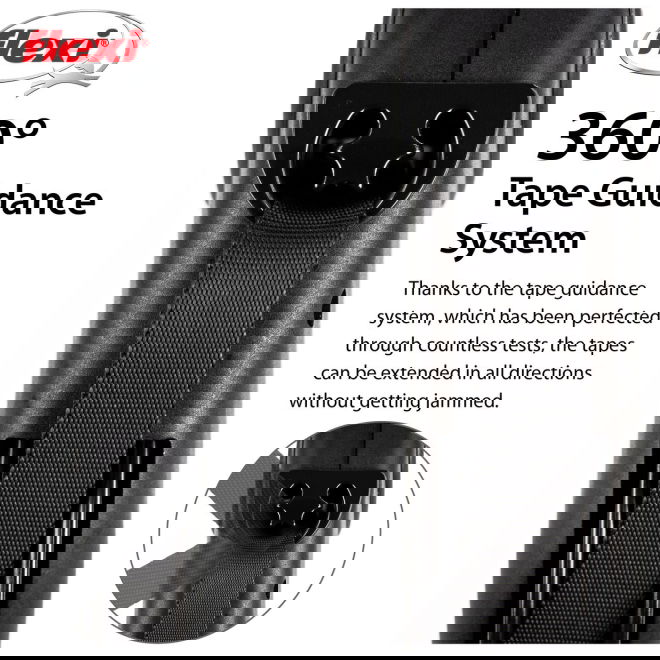 Flexi Giant L Black Edition 8m