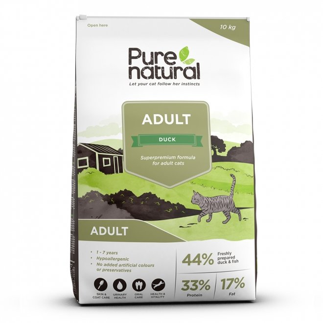 Purenatural Cat Adult Duck (10 kg)