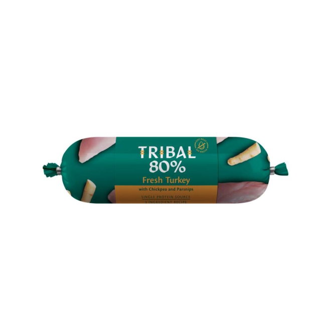 Tribal Dog 80% Turkey Sausage 300g