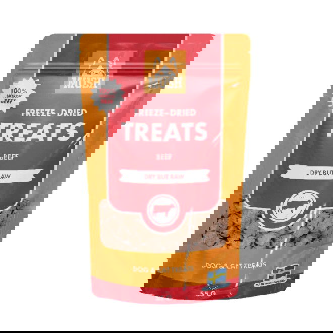 MUSH Freeze-Dried Nauta 55g herkku koiralle