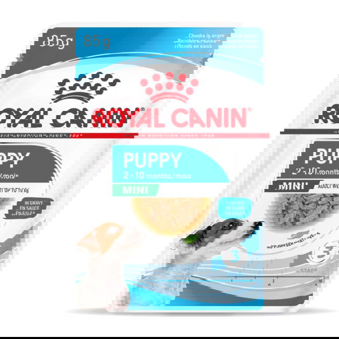Royal Canin Mini Puppy koiranpennun m&auml;rk&auml;ruoka 12x85g