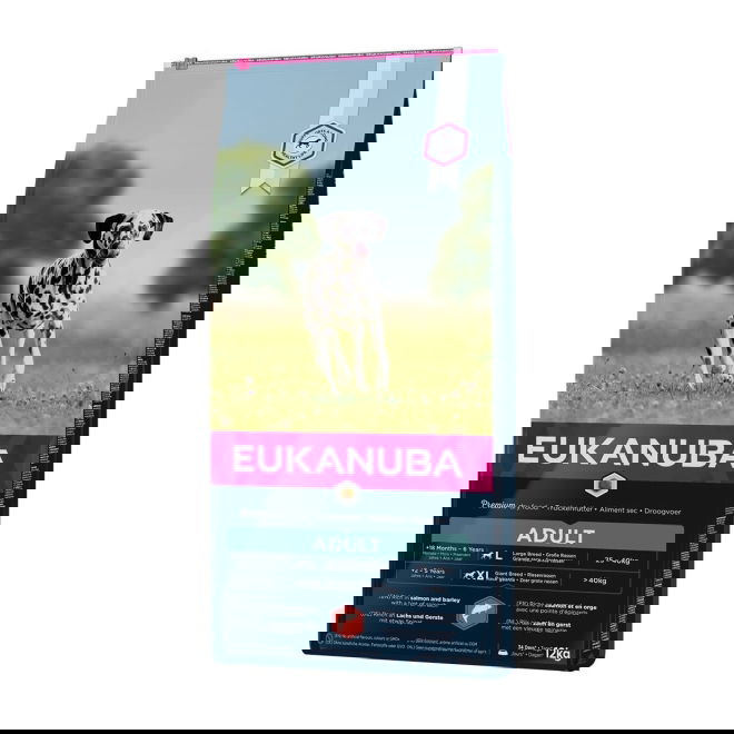 Eukanuba Adult Large Breed Salmon & Barley (12 kg)