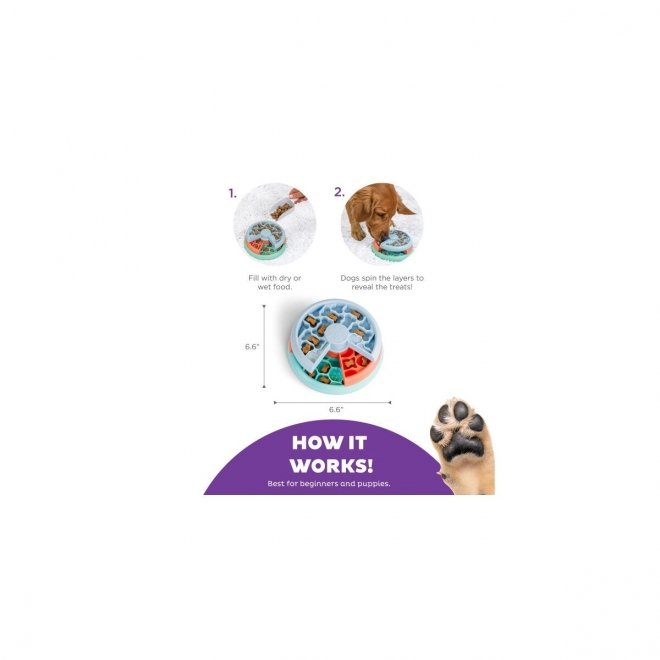 Nina Ottosson Lickin Layers Puppy Food puzzle