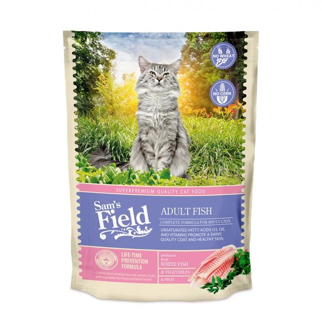 Sam&#39;s Field Cat Adult Fish 
